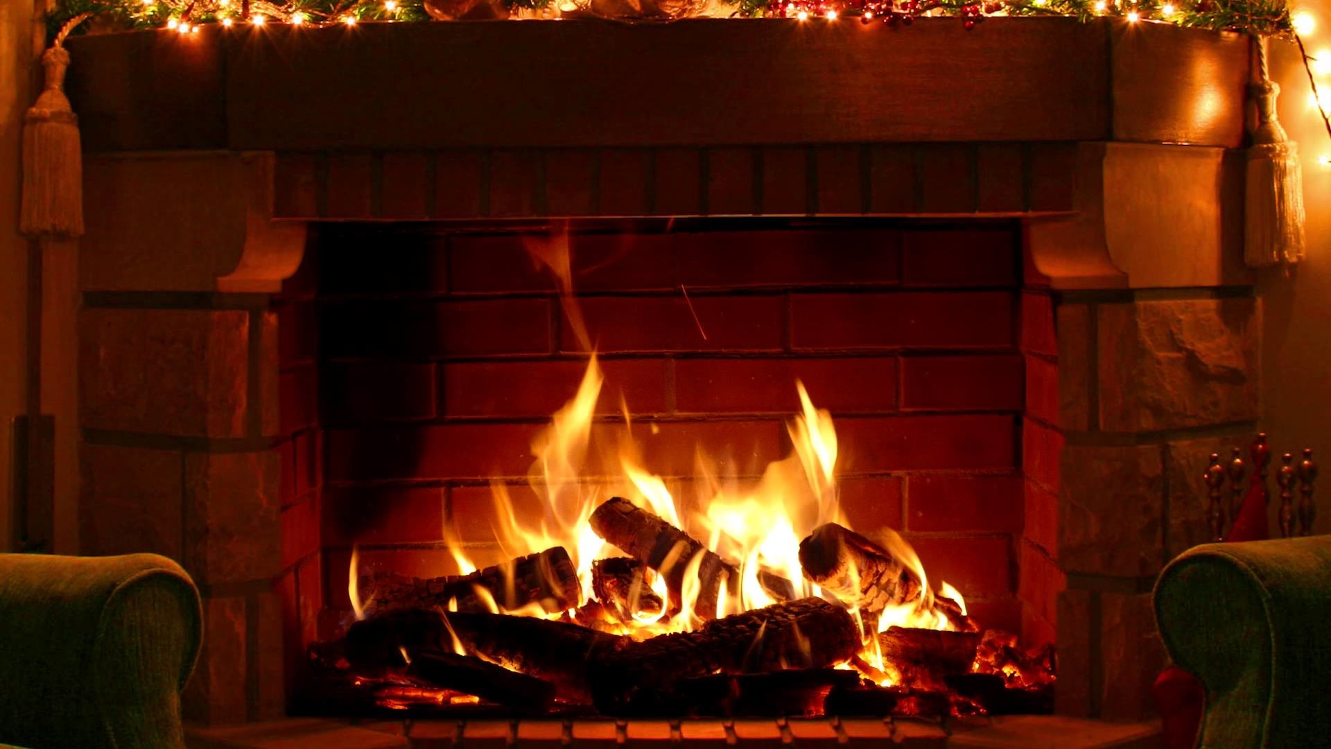 fireplace wallpaper computer with sound
